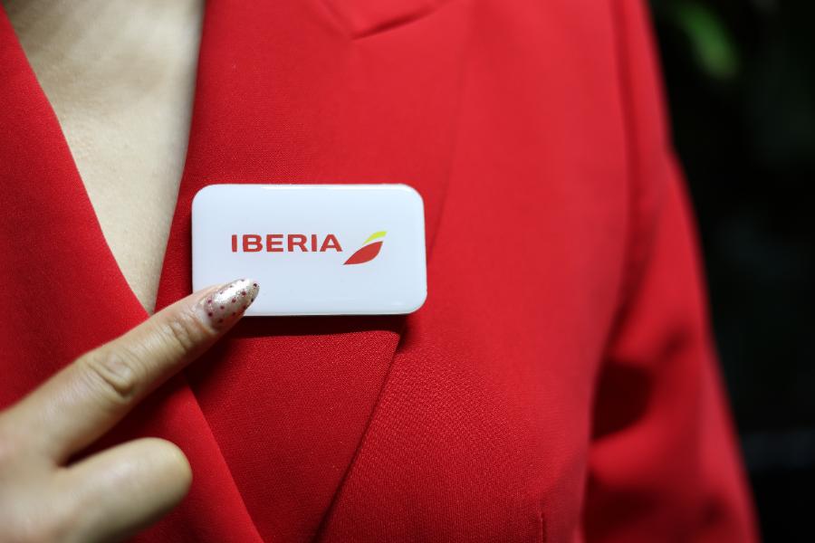 Equipo de Iberia en evento de comunicaciones